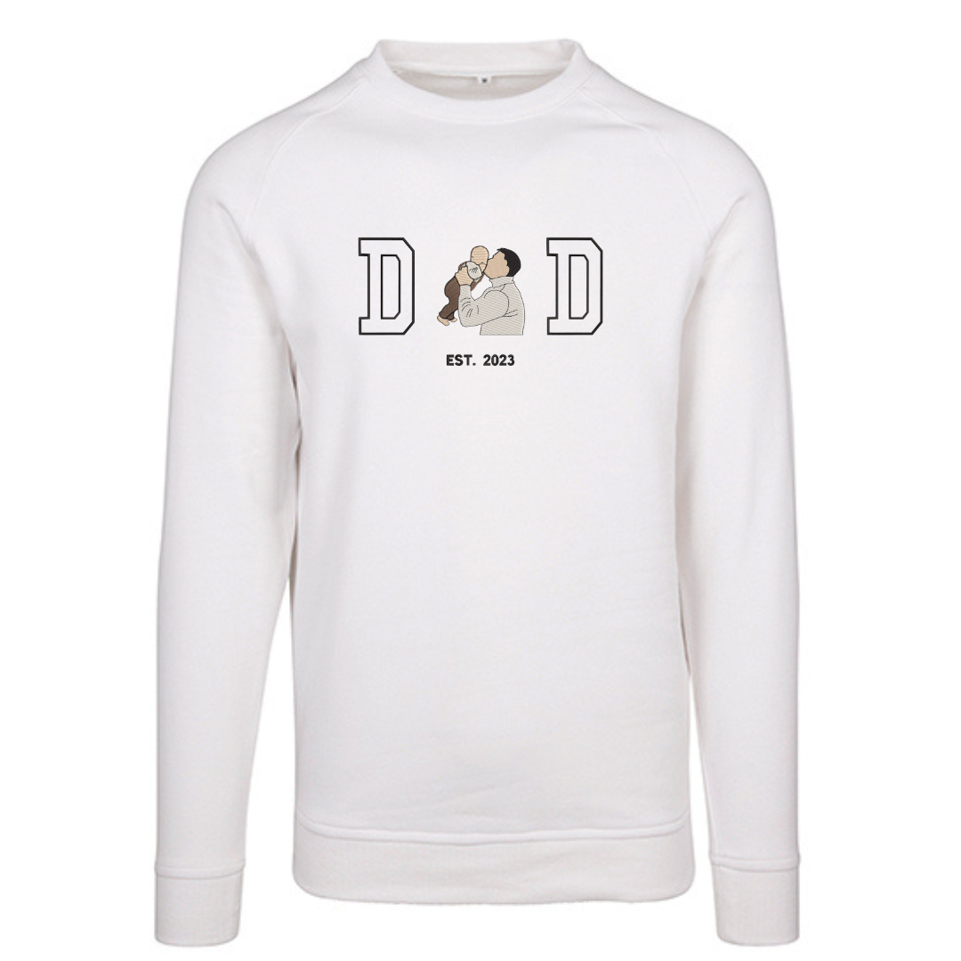 1.Bluza_koszulka z haftem Waszego zdjęcia w napisie DAD