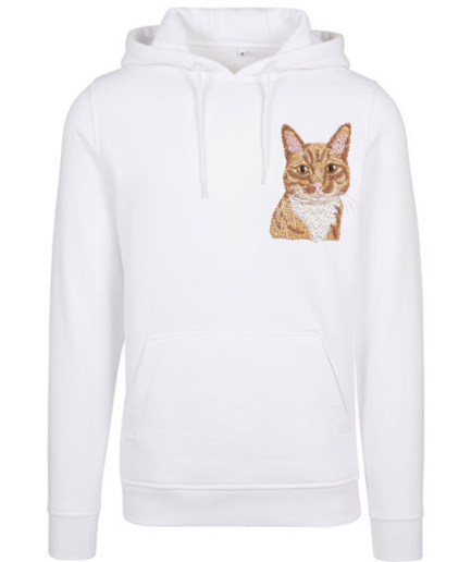 Bluza z kapturem z haftem Twojego zwierzaka