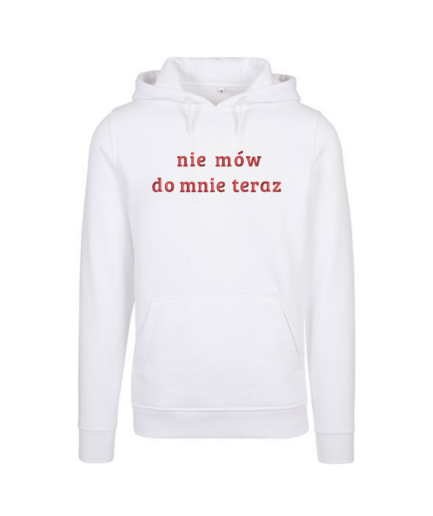 Bluza z haftem 3D "Nie mów..."