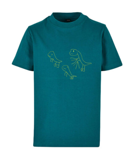 T-shirt dziecięcy z haftem rysunku