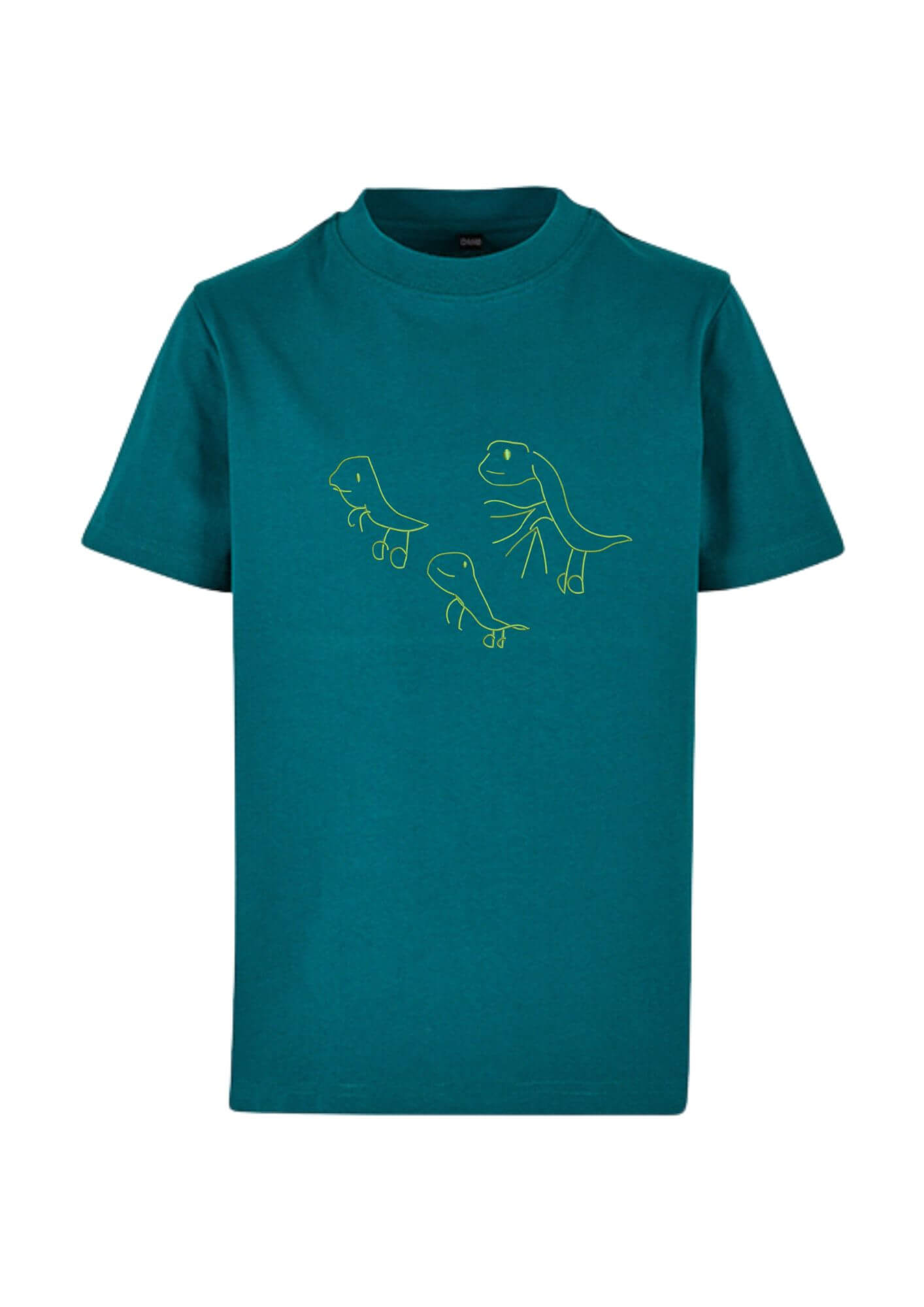 Dziecięcy T-shirt z haftem z rysunku